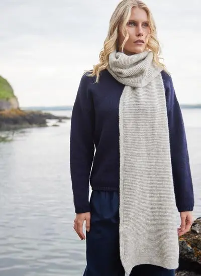 Fisherman Alpaca Scarf